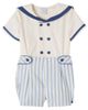Pepa London Pepa London Baby striped cotton top and shorts set - 1