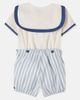 Pepa London Pepa London Baby striped cotton top and shorts set - 2