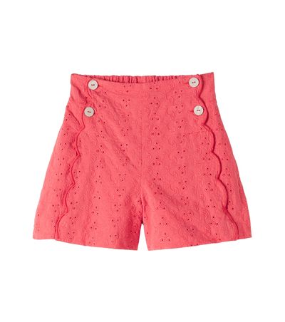 Pepa London Pepa London Broderie anglaise cotton shorts
