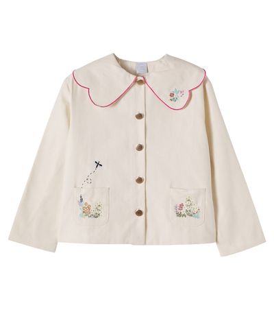 Pepa London Pepa London Embroidered cotton jacket