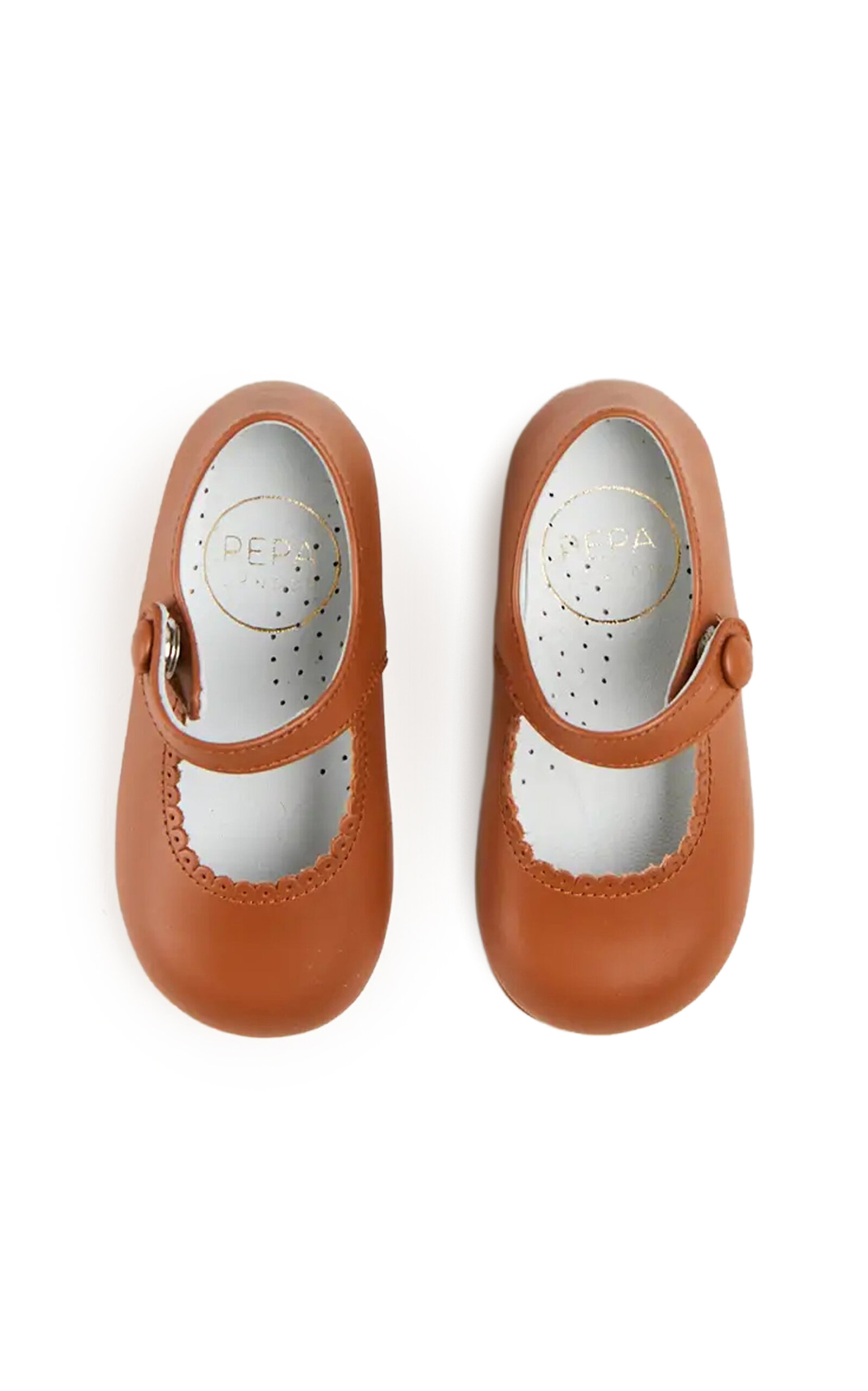 Pepa London Pepa London Leather Mary Jane Baby Shoes
