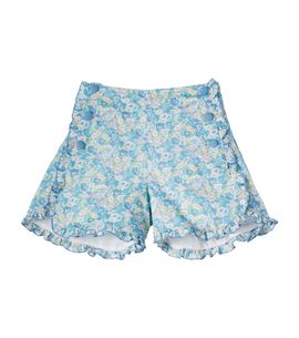 Pepa London Pepa London Leontyne ruffled floral cotton shorts