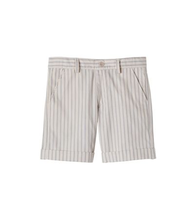 Pepa London Pepa London Striped cotton shorts