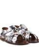 PePe PèPè Alberto floral-appliqué leather sandals - 1