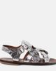 PePe PèPè Alberto floral-appliqué leather sandals - 3