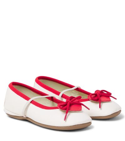 PePe PèPè Appliqué leather ballet flats