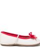 PePe PèPè Appliqué leather ballet flats - 3