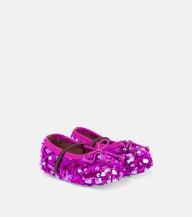PePe PèPè Baby Lulu sequined ballet flats