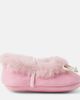 PePe PèPè Baby Shearling-lined leather ballet flats - 3