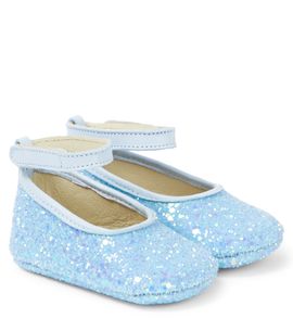 PePe PèPè Baby Vapor glitter ballet flats