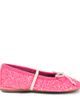 PePe PèPè Bow-detail glitter ballet flats - 3