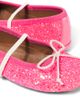 PePe PèPè Bow-detail glitter ballet flats - 4