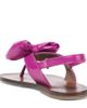 PePe PèPè Bow-detail leather thong sandals - 3