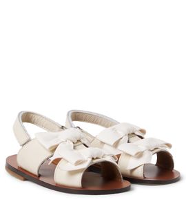 PePe PèPè Charlotte bow-detail leather sandals