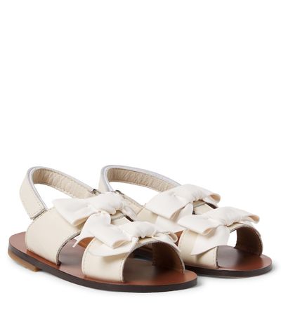 PePe PèPè Charlotte bow-detail leather sandals