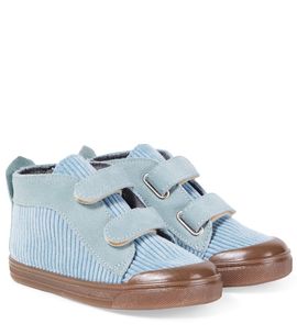 PePe PèPè Corduroy and suede sneakers