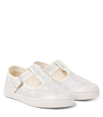 PePe PèPè Embroidered slip-on shoes