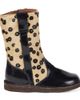 PePe PèPè Floral calf hair and leather boots - 3
