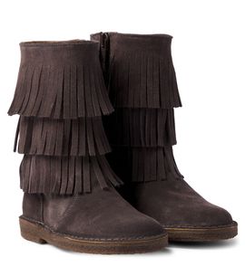 PePe PèPè Fringed suede boots