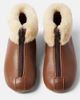 PePe PèPè Glace shearling-trimmed leather ankle boots - 4