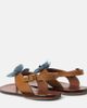 PePe PèPè Juliette floral-appliqué leather sandals - 2