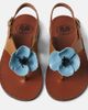 PePe PèPè Juliette floral-appliqué leather sandals - 4
