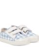 PePe PèPè Leather-trimmed gingham sneakers - 1