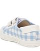 PePe PèPè Leather-trimmed gingham sneakers - 3