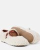 PePe PèPè Leather-trimmed shearling ballet flats - 6