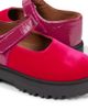 PePe PèPè Leather-trimmed velvet ballet flats - 5
