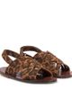 PePe PèPè Leopard-print suede sandals - 1