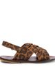PePe PèPè Leopard-print suede sandals - 4
