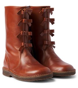 PePe PèPè Pompei bow-detail leather boots