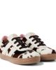 PePe PèPè Printed calf hair and leather sneakers - 1