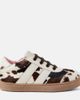 PePe PèPè Printed calf hair and leather sneakers - 4