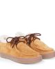 PePe PèPè Shearling-lined suede moccasins - 1