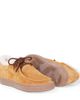 PePe PèPè Shearling-lined suede moccasins - 5