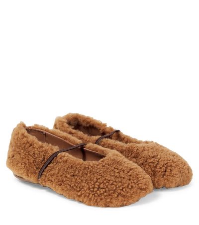 PePe PèPè Shearling ballet flats