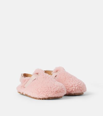 PePe PèPè Shearling clogs