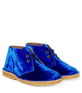 PePe PèPè Velvet lace-up boots