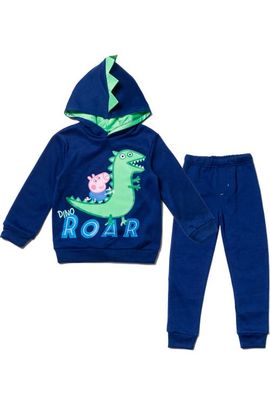 Peppa Pig Peppa Pig George Pig Cosplay Fleece Hoodie and Pants Set