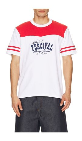 Percival Percival Cut And Sew Regular Tee