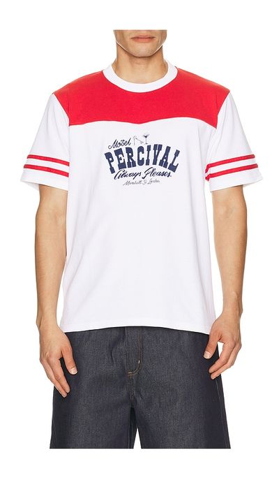 Percival Percival Cut And Sew Regular Tee