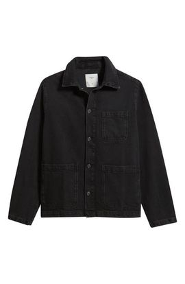 Percival Percival Gove Cotton Denim Chore Coat