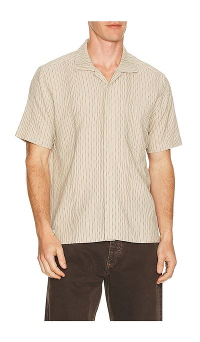 Percival Percival Leland Cuban Shirt