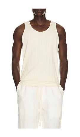 Percival Percival Leon Ribbed Vest