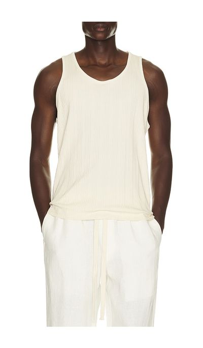 Percival Percival Leon Ribbed Vest