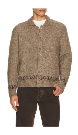 Percival Percival Novel Collared Cardigan