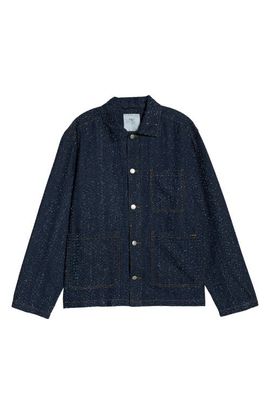 Percival Percival Parsons Thread Detail Denim Jacket