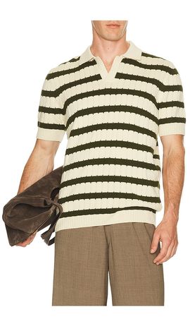 Percival Percival Stine Knitted Polo